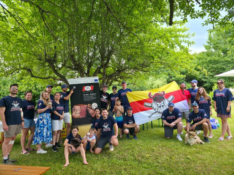 Vereinsfest mit Kärntner Fahne